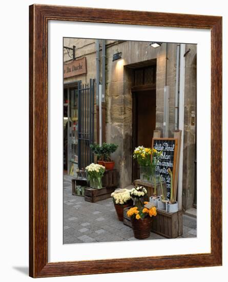 Florist Shop, Languedoc-Roussillon, France-Lisa S. Engelbrecht-Framed Photographic Print