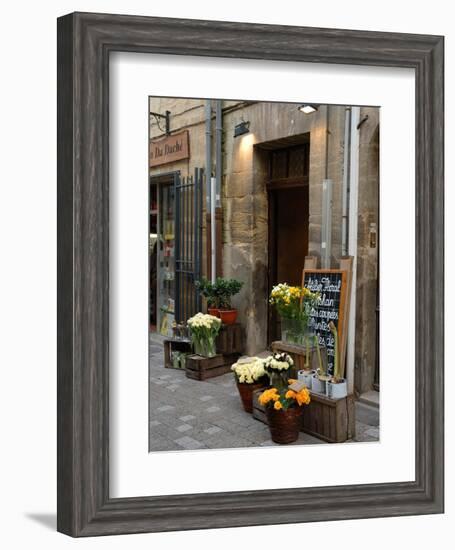 Florist Shop, Languedoc-Roussillon, France-Lisa S. Engelbrecht-Framed Photographic Print