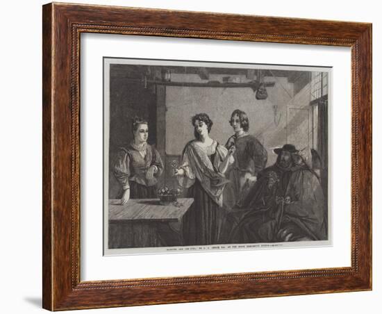 Florizel and Pee Dita-Charles Robert Leslie-Framed Giclee Print