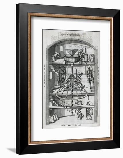Flour Mill, 16th Century Artwork-Middle Temple Library-Framed Photographic Print