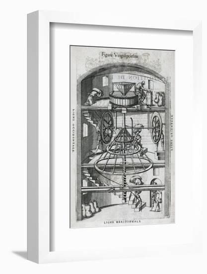 Flour Mill, 16th Century Artwork-Middle Temple Library-Framed Photographic Print