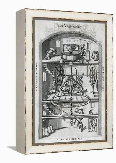 Flour Mill, 16th Century Artwork-Middle Temple Library-Framed Premier Image Canvas