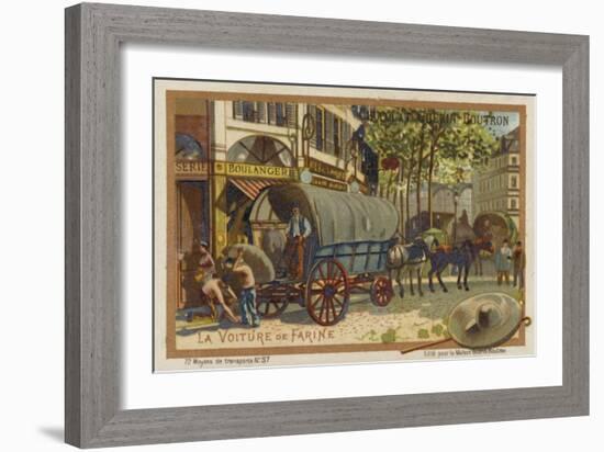 Flour Wagon-null-Framed Giclee Print