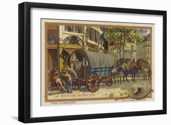 Flour Wagon-null-Framed Giclee Print