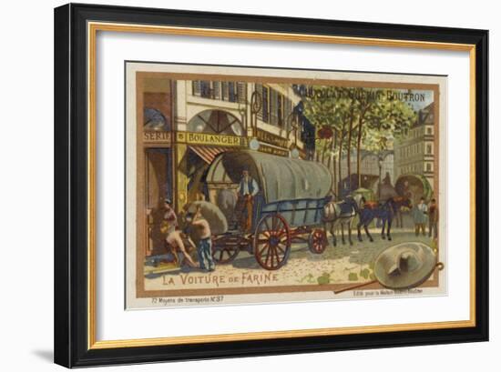 Flour Wagon-null-Framed Giclee Print