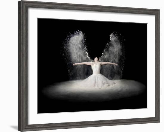 Flour Wings-Pauline Pentony Ba-Framed Photographic Print