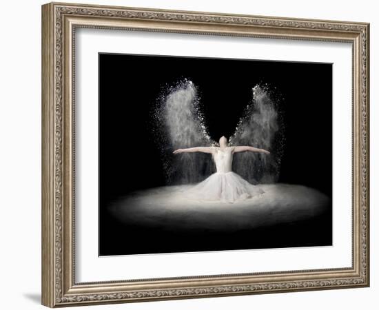 Flour Wings-Pauline Pentony Ba-Framed Photographic Print