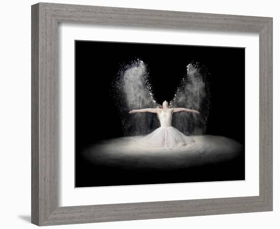 Flour Wings-Pauline Pentony Ba-Framed Photographic Print