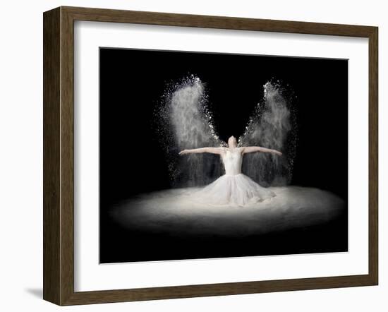 Flour Wings-Pauline Pentony Ba-Framed Photographic Print