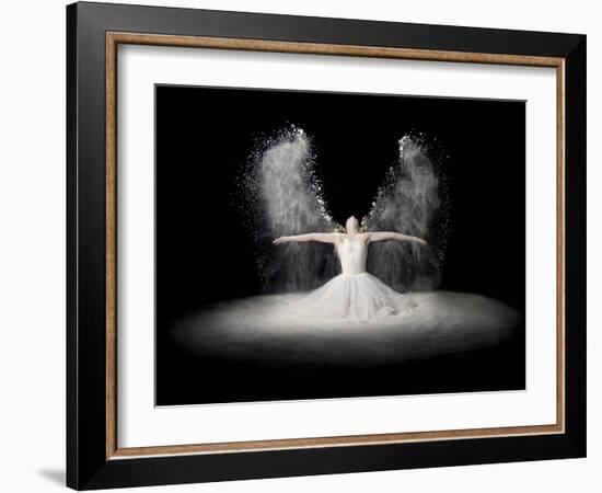 Flour Wings-Pauline Pentony Ba-Framed Photographic Print