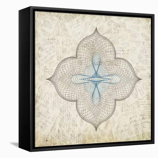 Flourish 2-Kimberly Allen-Framed Stretched Canvas