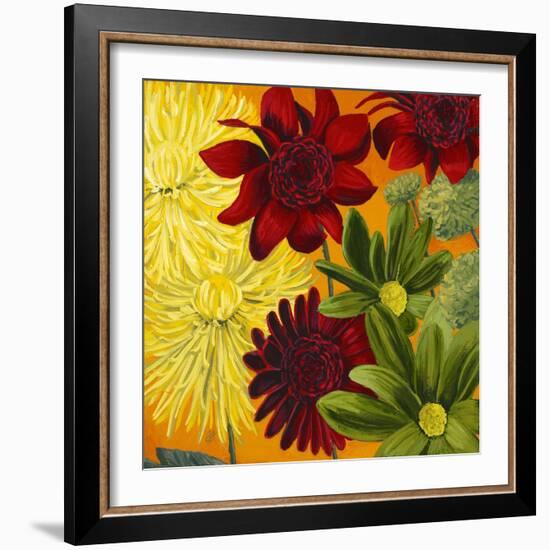 Flourish Flowers-Jenaya Jackson-Framed Art Print