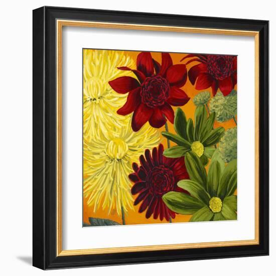 Flourish Flowers-Jenaya Jackson-Framed Art Print