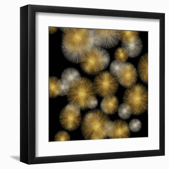 Flourish in Gold and Silver-Abby Young-Framed Art Print