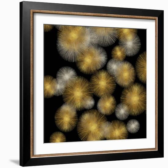 Flourish in Gold and Silver-Abby Young-Framed Art Print