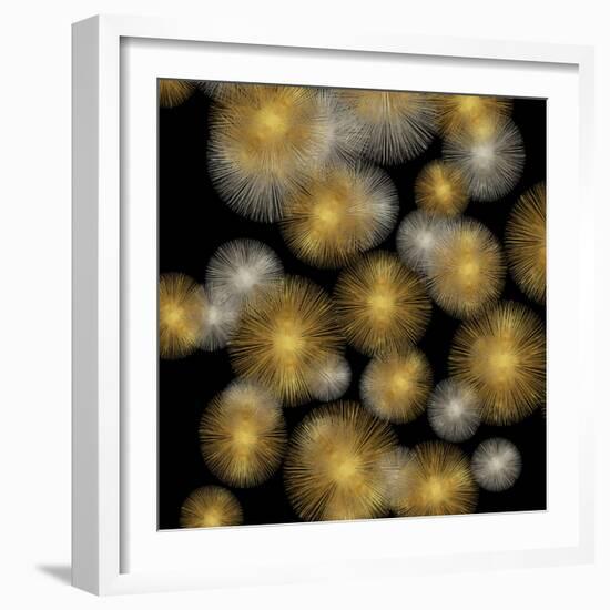 Flourish in Gold and Silver-Abby Young-Framed Art Print