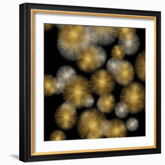 Flourish in Gold and Silver-Abby Young-Framed Art Print