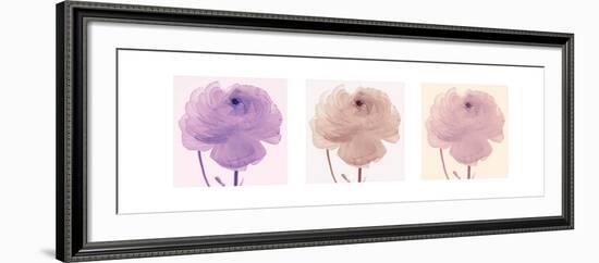 Flourish Triptych-Katja Marzahn-Framed Art Print