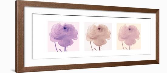 Flourish Triptych-Katja Marzahn-Framed Art Print