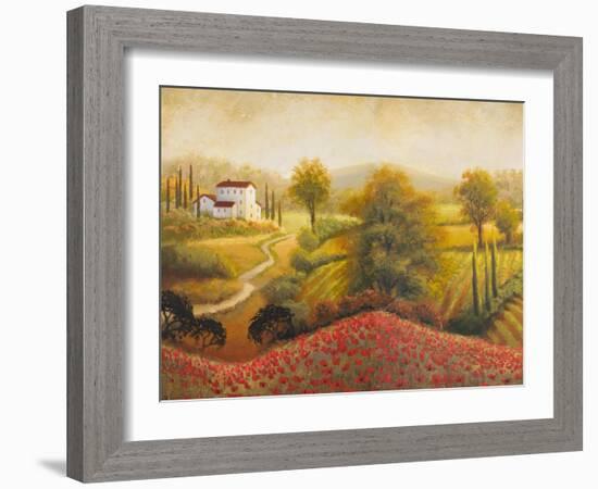 Flourishing Vineyard I-Michael Marcon-Framed Art Print