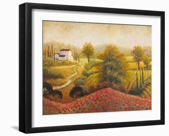 Flourishing Vineyard I-Michael Marcon-Framed Art Print