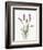 Floursack Lavender II on Linen-Danhui Nai-Framed Premium Giclee Print