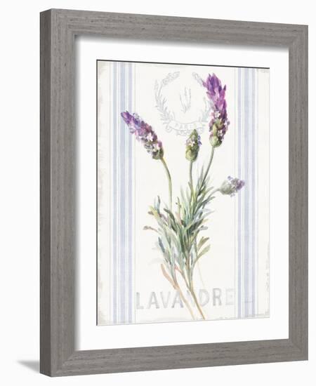 Floursack Lavender II-Danhui Nai-Framed Art Print