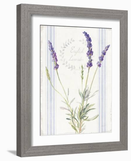 Floursack Lavender IV-Danhui Nai-Framed Art Print