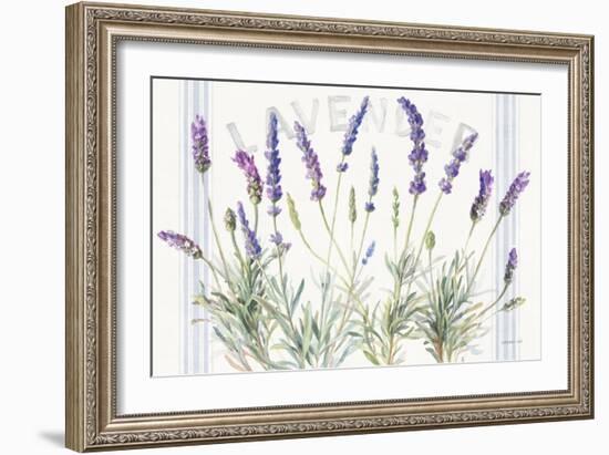 Floursack Lavender V-Danhui Nai-Framed Art Print