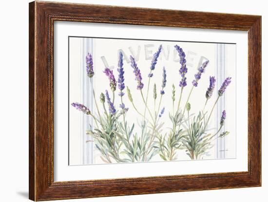 Floursack Lavender V-Danhui Nai-Framed Art Print