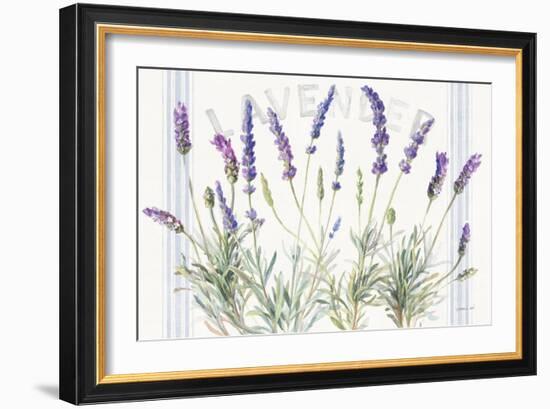 Floursack Lavender V-Danhui Nai-Framed Art Print