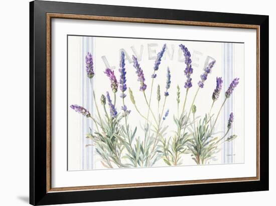 Floursack Lavender V-Danhui Nai-Framed Premium Giclee Print