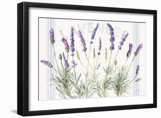 Floursack Lavender V-Danhui Nai-Framed Premium Giclee Print