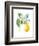 Floursack Lemon I on White-Danhui Nai-Framed Art Print