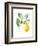 Floursack Lemon I on White-Danhui Nai-Framed Art Print