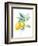 Floursack Lemon II on White-Danhui Nai-Framed Art Print