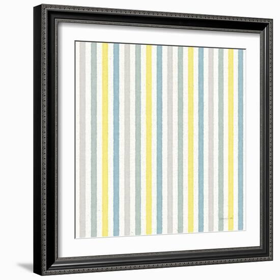 Floursack Lemon Pattern VII-Danhui Nai-Framed Art Print