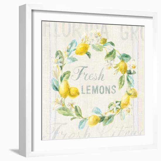 Floursack Lemon V-Danhui Nai-Framed Premium Giclee Print