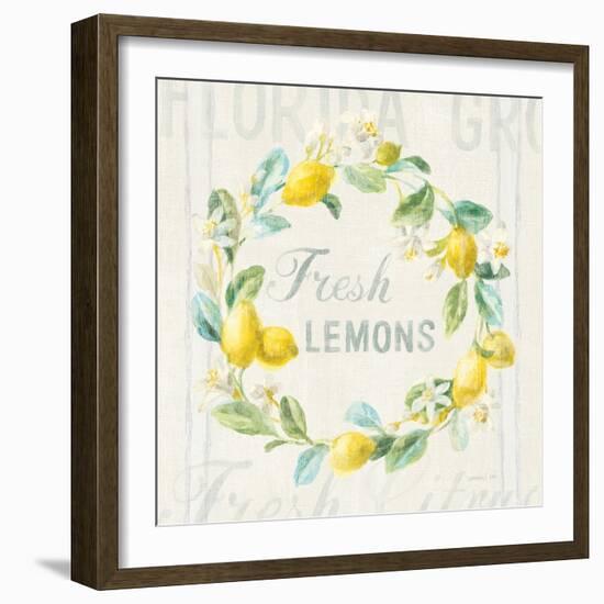 Floursack Lemon V-Danhui Nai-Framed Art Print