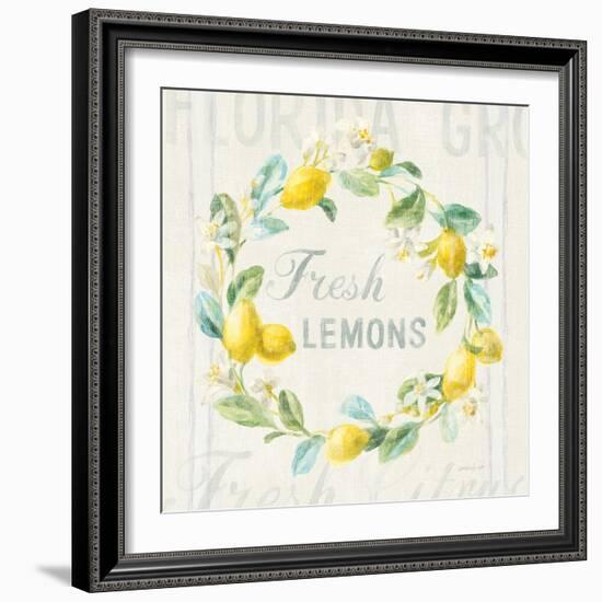 Floursack Lemon V-Danhui Nai-Framed Art Print