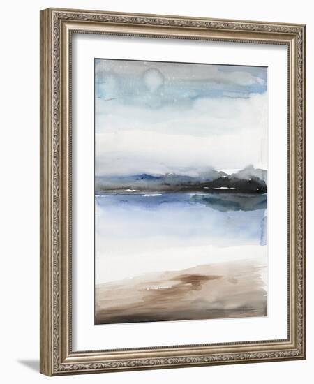 Flow 1-Lora Gold-Framed Art Print