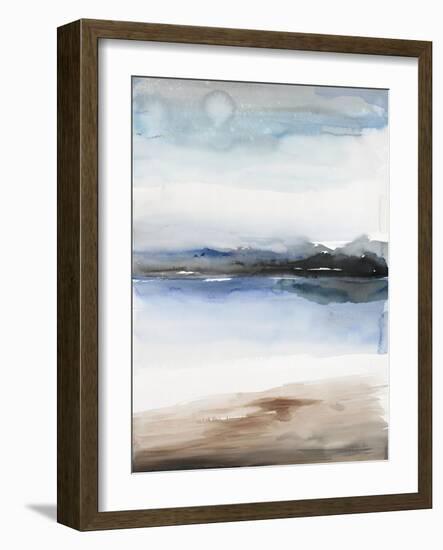 Flow 1-Lora Gold-Framed Art Print