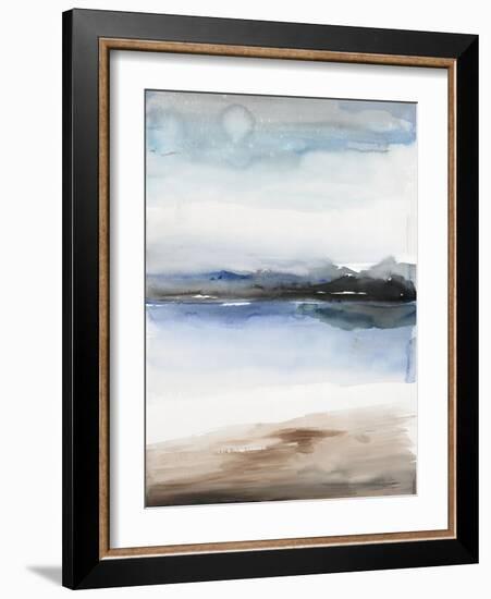 Flow 1-Lora Gold-Framed Art Print