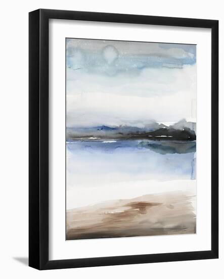 Flow 1-Lora Gold-Framed Art Print