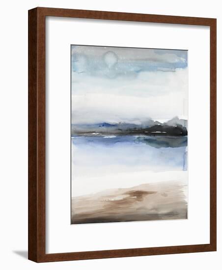 Flow 1-Lora Gold-Framed Art Print