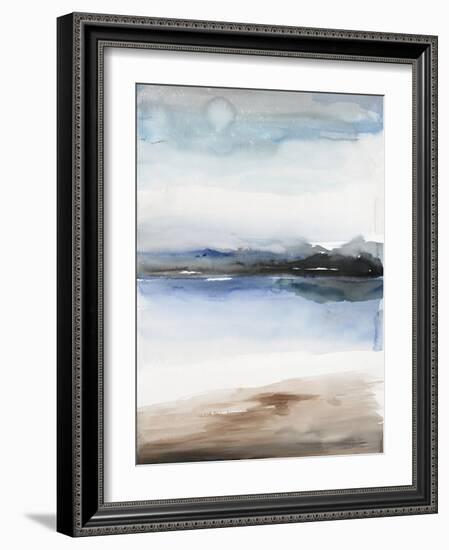 Flow 1-Lora Gold-Framed Art Print