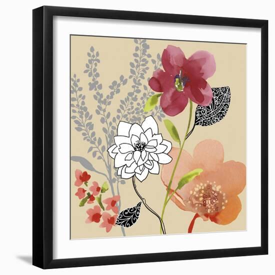 Flow I-Sandra Jacobs-Framed Giclee Print