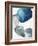 Flow of Blue I-Emma Peal-Framed Art Print