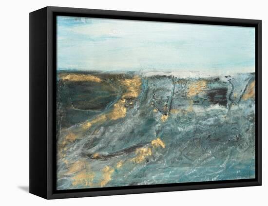 Flow of Love in Ocean I-Lila Bramma-Framed Stretched Canvas