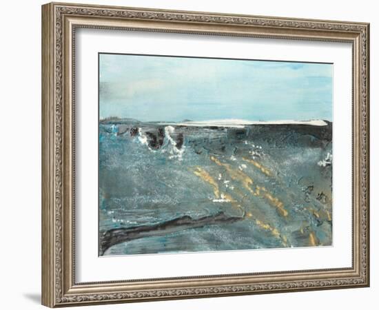 Flow of Love in Ocean II-Lila Bramma-Framed Art Print